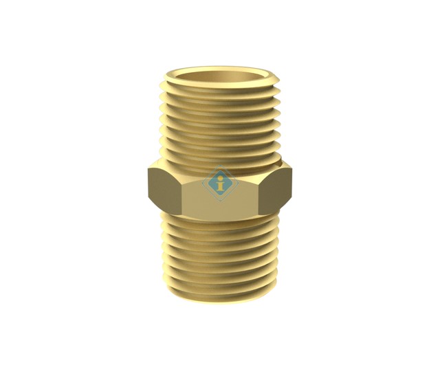  NIPLE 3/8 NPT (E X E)