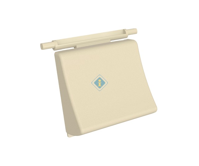  TECLA P/ ACAB. VÁLV. COMPATÍVEL DOCOL ABS BEGE