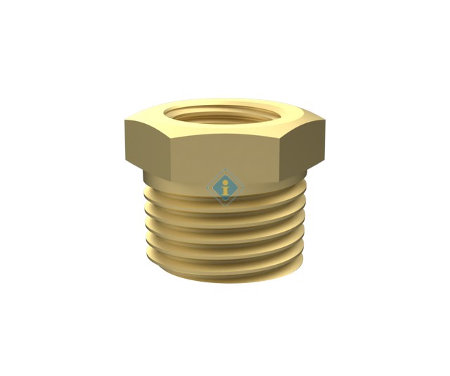 BUCHA RED. 1/2 NPT (E) X 1/4 NPT (I)