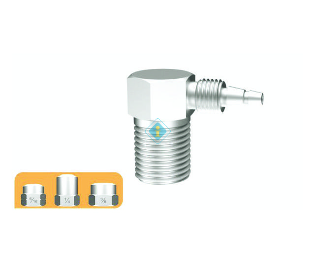  ADAPT. FILTRO VERTICAL 1/2 C/ SAIDA MANGUEIRA 1/4 - 5/16 - 3/8