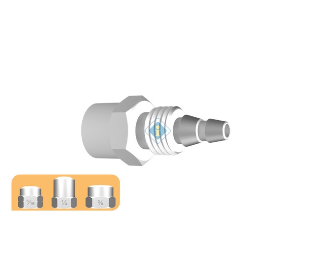  ADAPT FILTRO CR RC INTERNA 1/4 ESP MANG 1/4