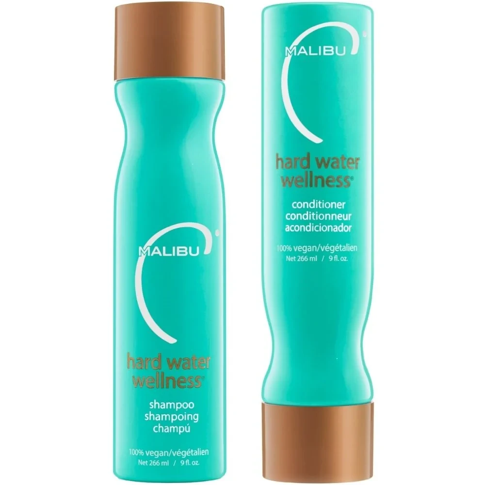 Malibu C Hard Water Wellness Remedy Shampoo & Conditioner Twin Set 2 × 266 ml