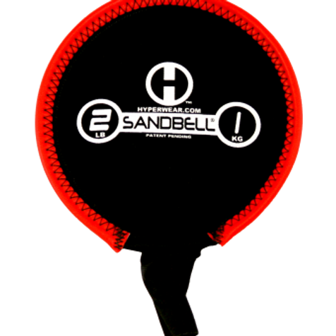 1kg Sandbell (red) Unfilled
