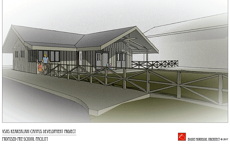 3D Sketch of Pre-K & K Facility