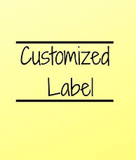 Customized Label