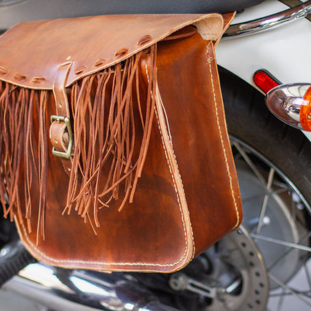 How to make fringe saddle bags 
