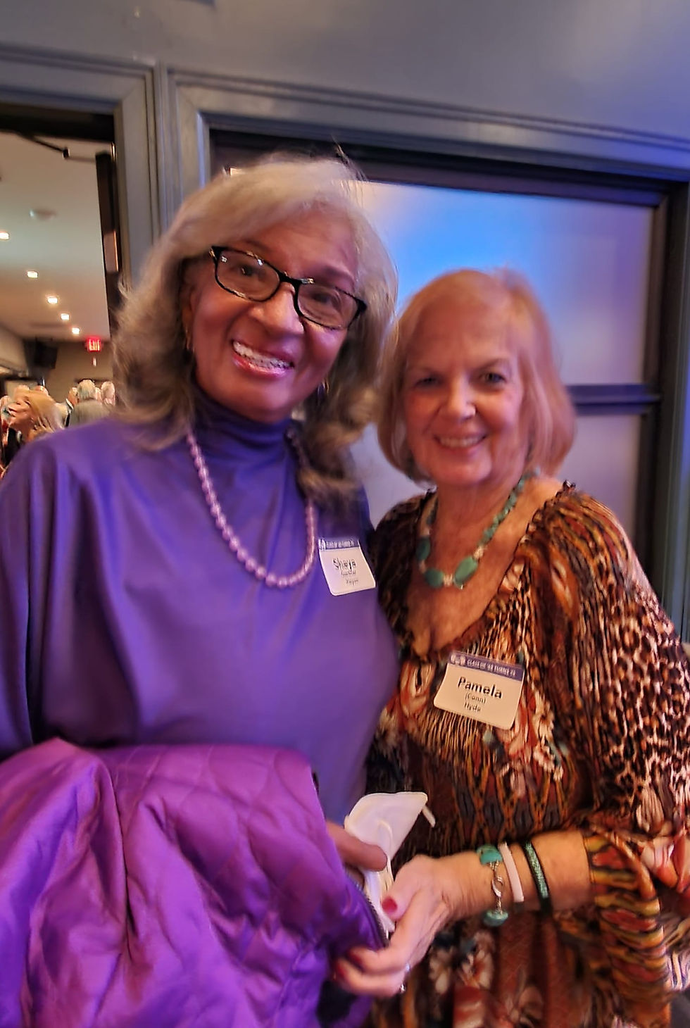 Shaya Gardner Hayam and Pamela Conn Hyde