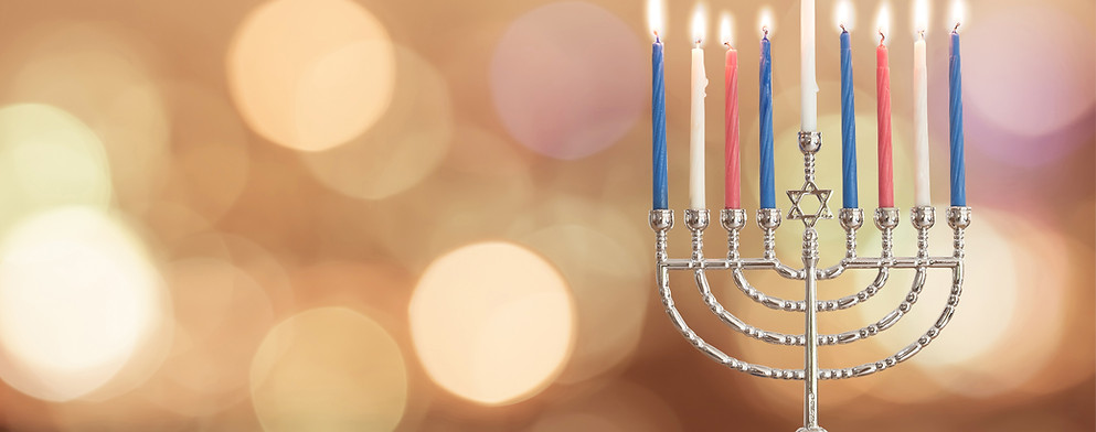 Bougies Hanukkah