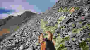 rocky and very narrow