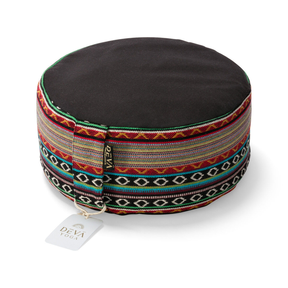 Meditatiekussen bio katoen - Boho Black