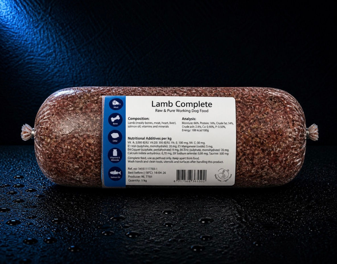 Barehams Raw Lamb Complete 1 kg