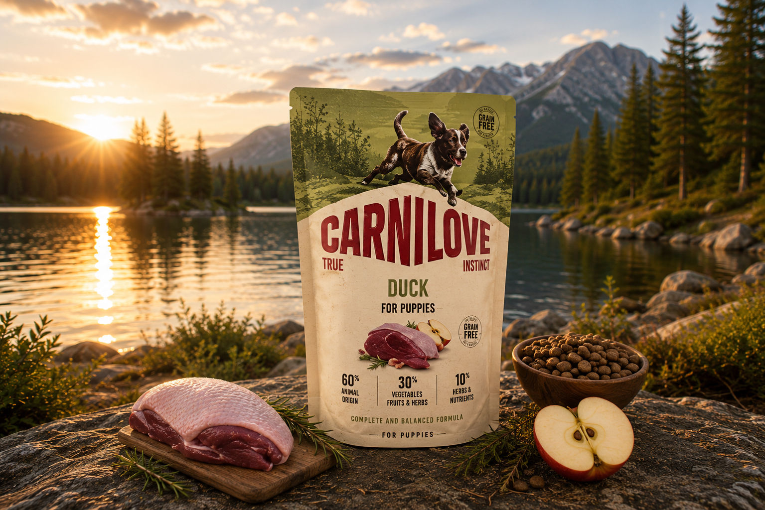 Carnilove New True Fresh Duck for Puppies 1.5kg
