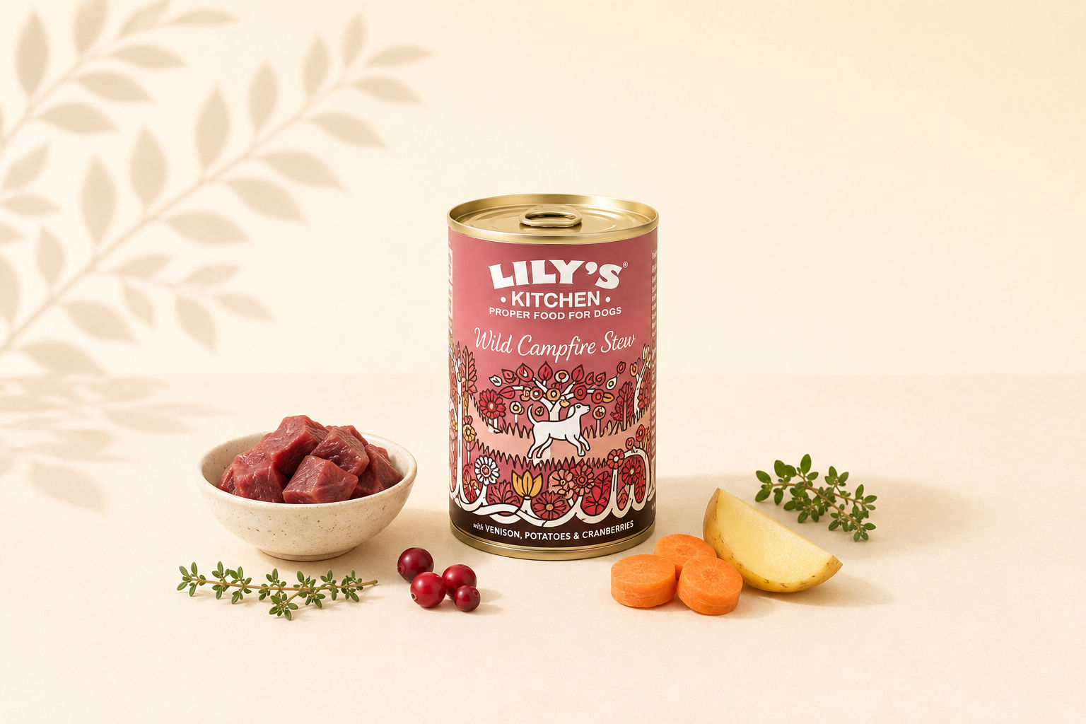 Lily’s Kitchen Can Venison & Wild Boar Terrine 400g