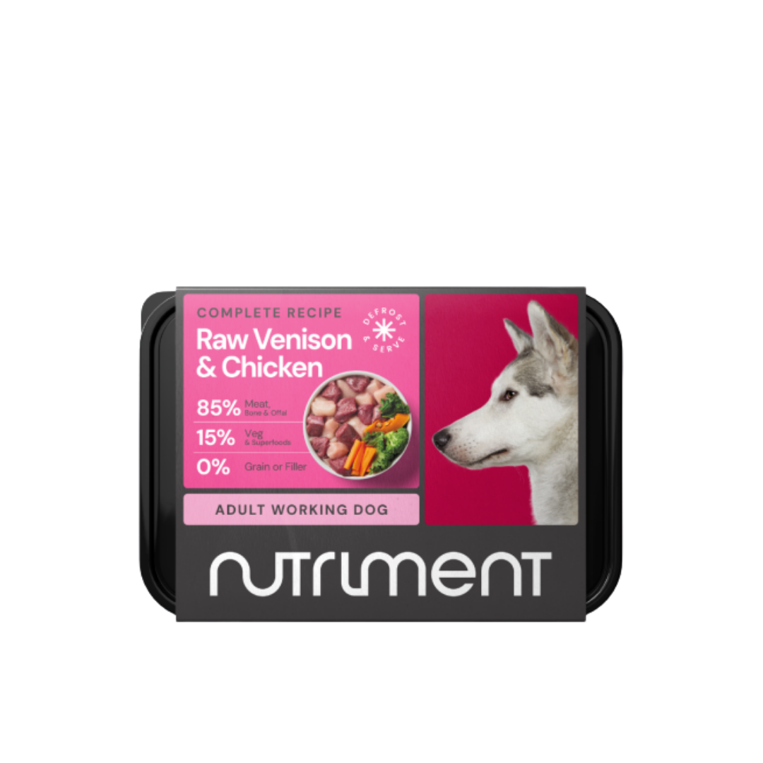 Nutriment Raw Venison with Chicken Formula 500g