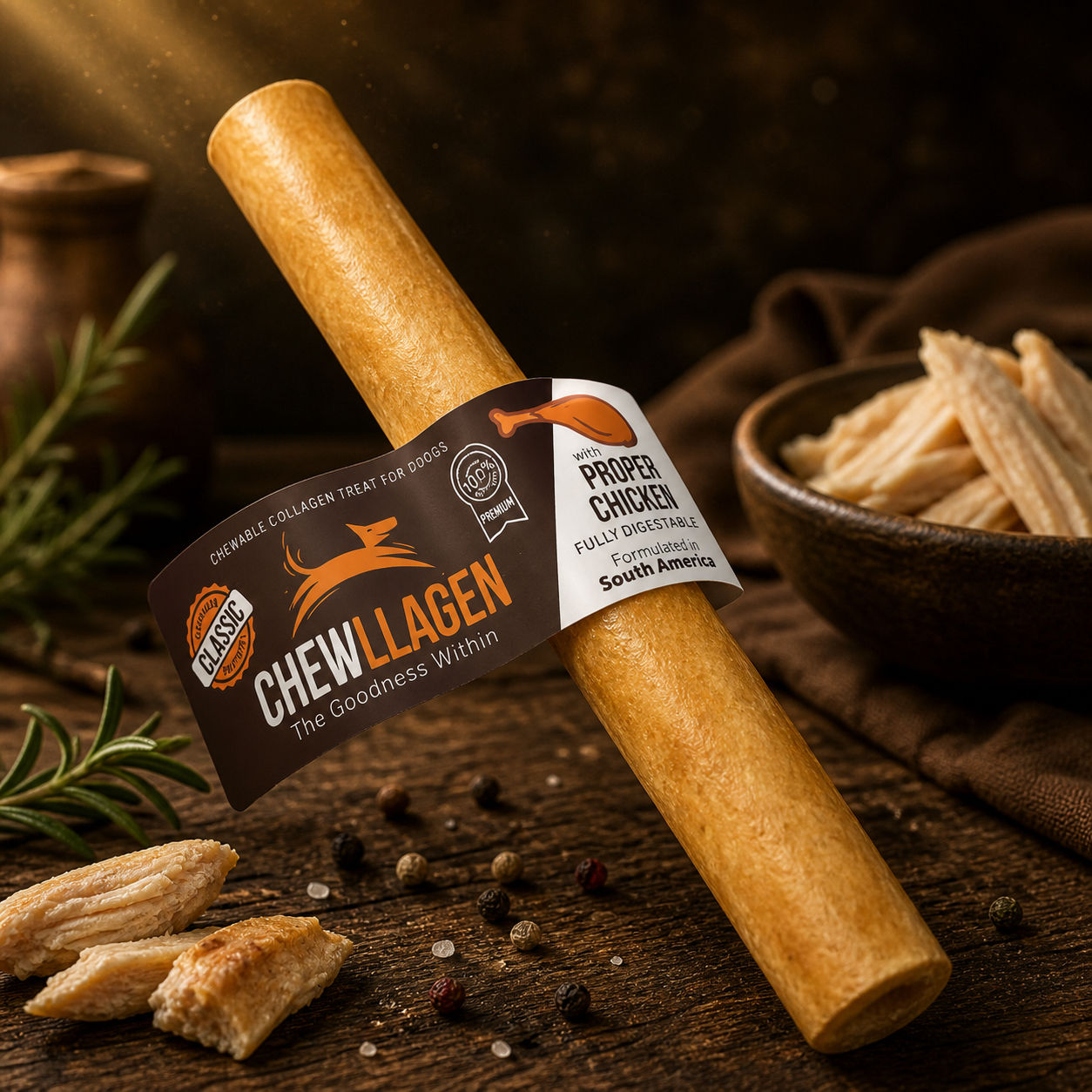 Chewllagen Proper Chicken Roll 10"