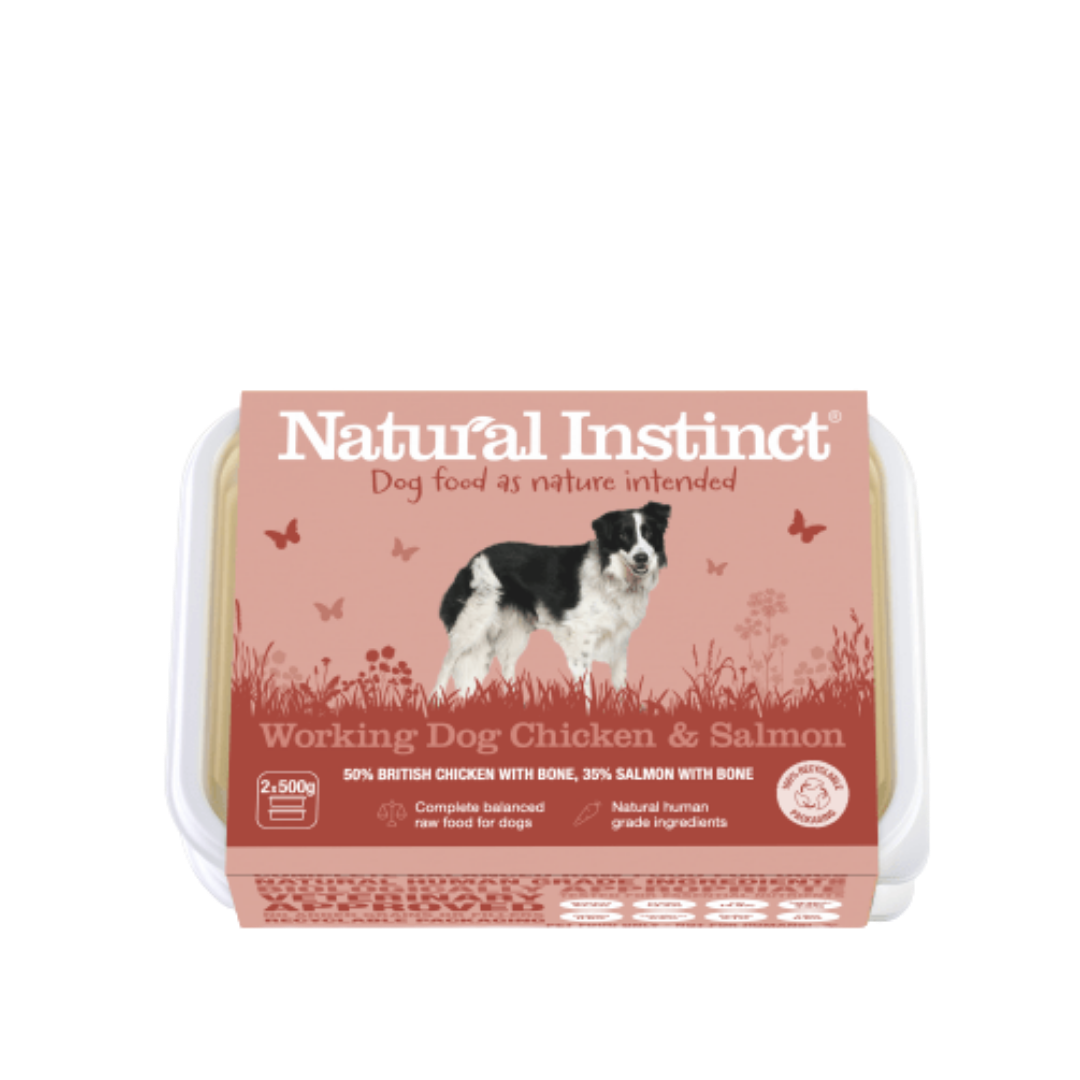 Natural Instinct Working Dog Chicken and Salmon 1kg