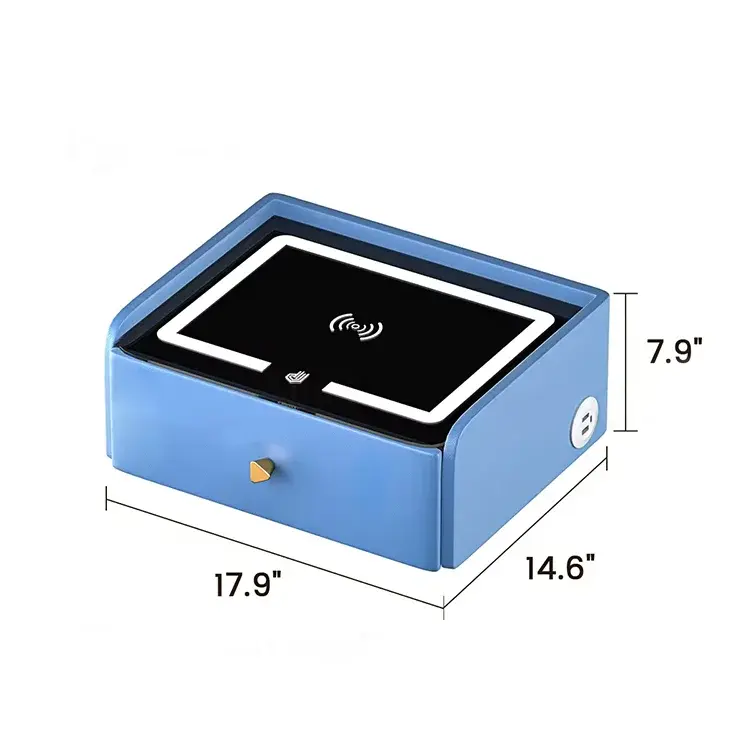 Thumbnail: Smart Storage Smart Side Nightstand Table Bedside Table Bedroom Furniture