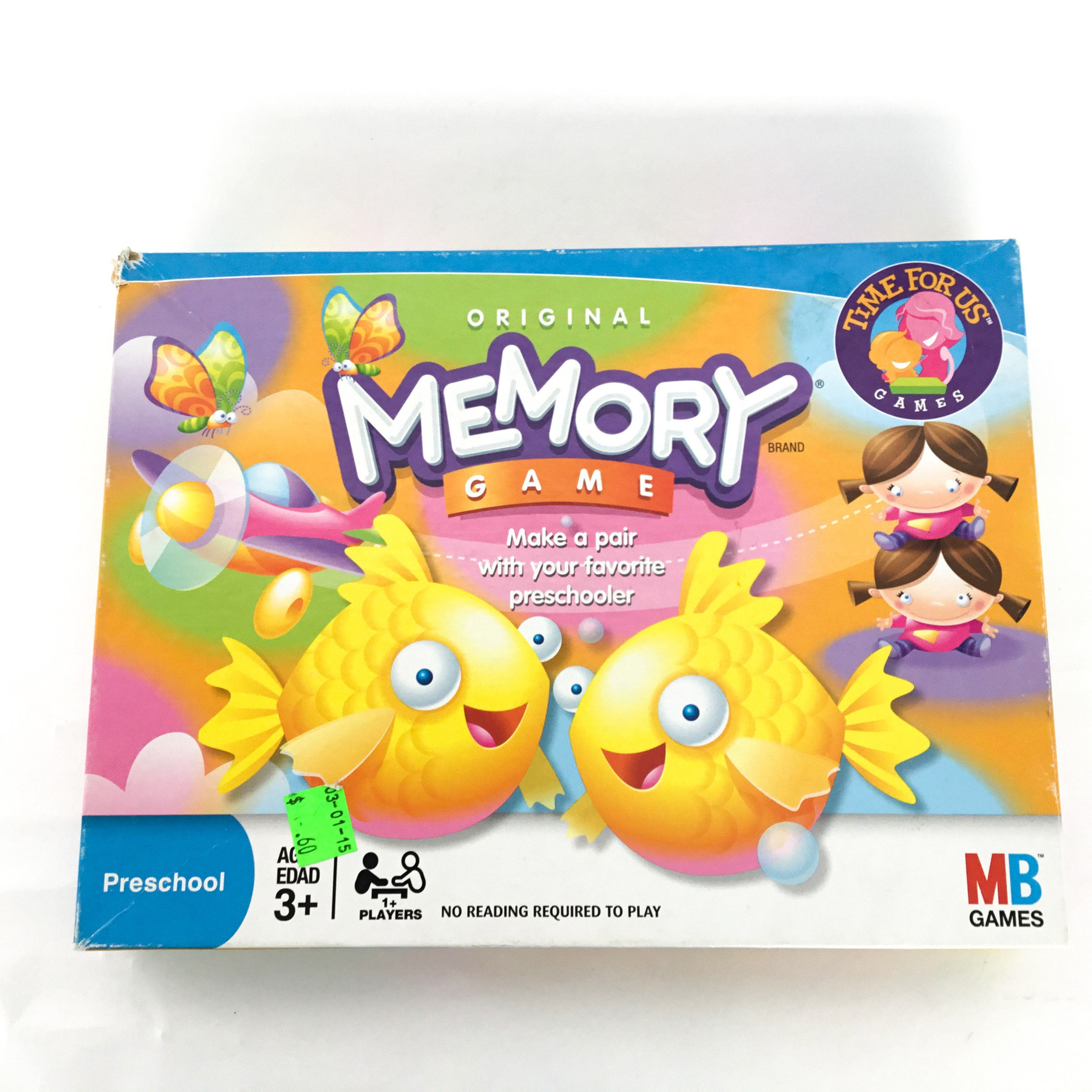 G-047 PreSchool Memory Game