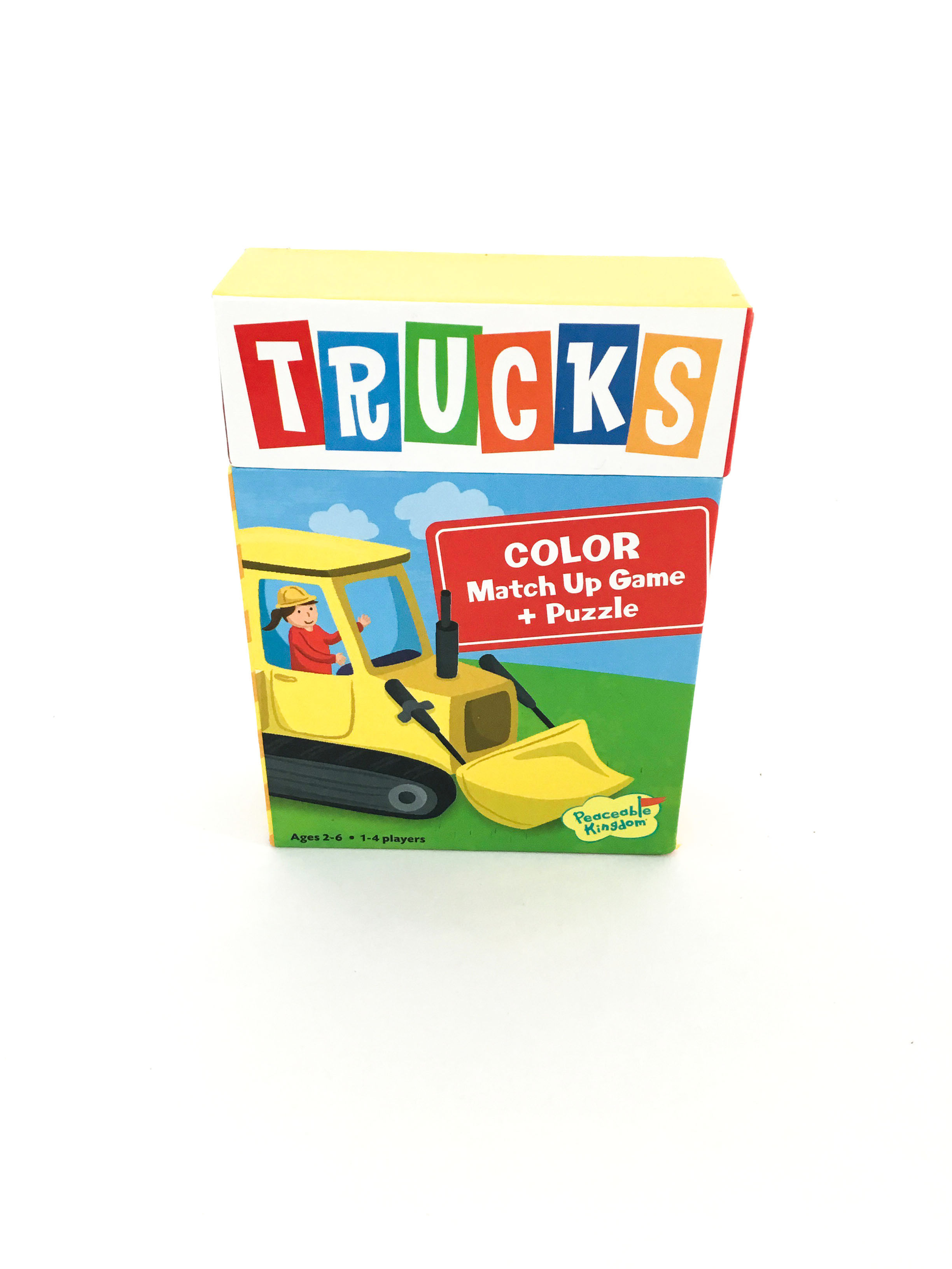 G-080 TRUCKS: Color Match Up Game and Puzzle