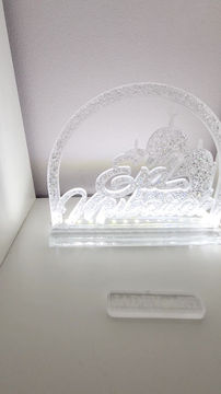 Miniature : Druzy Eid Mubarak mold