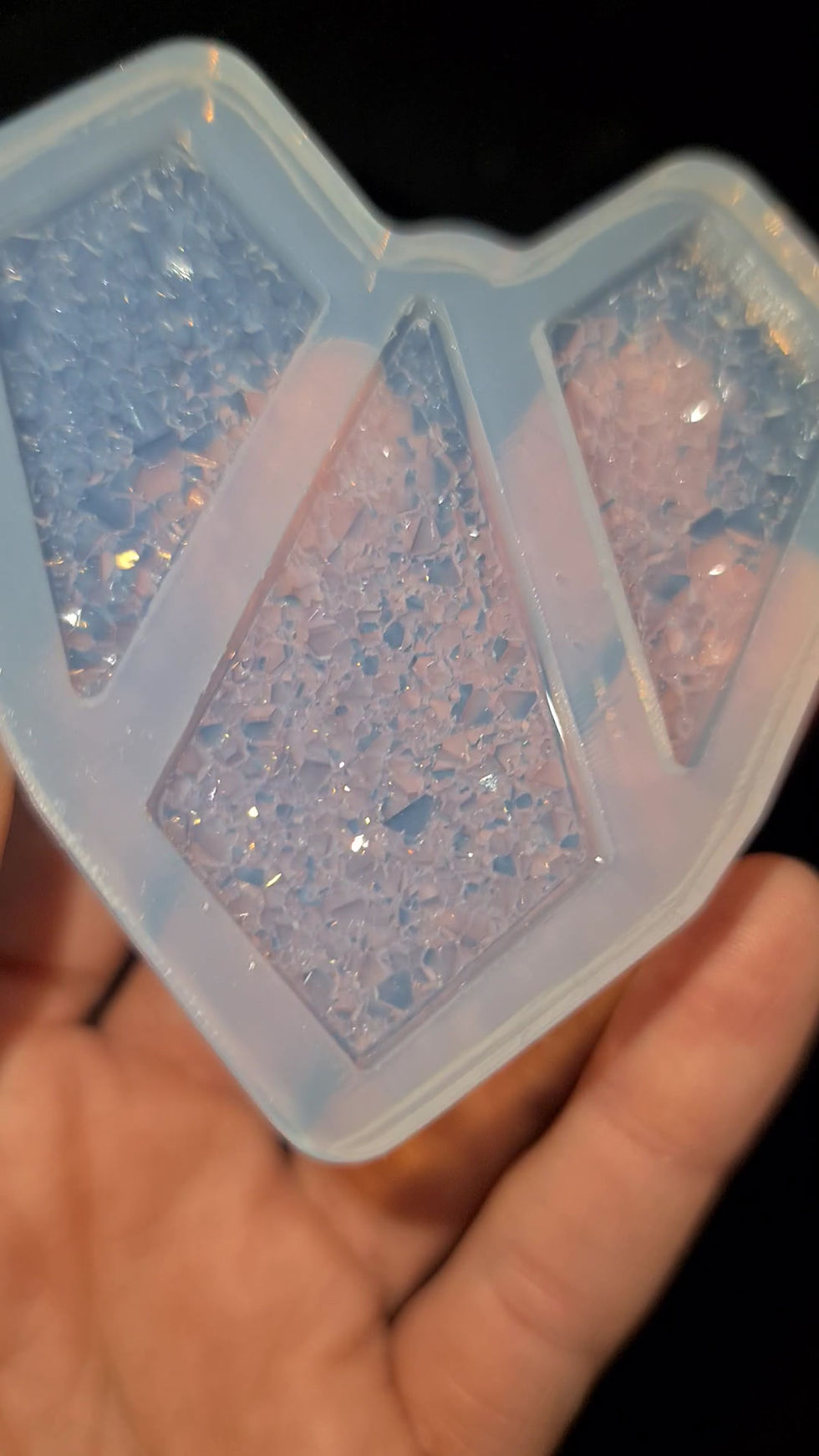 Miniaturbild: Druzy Jewelry mold set nr 14