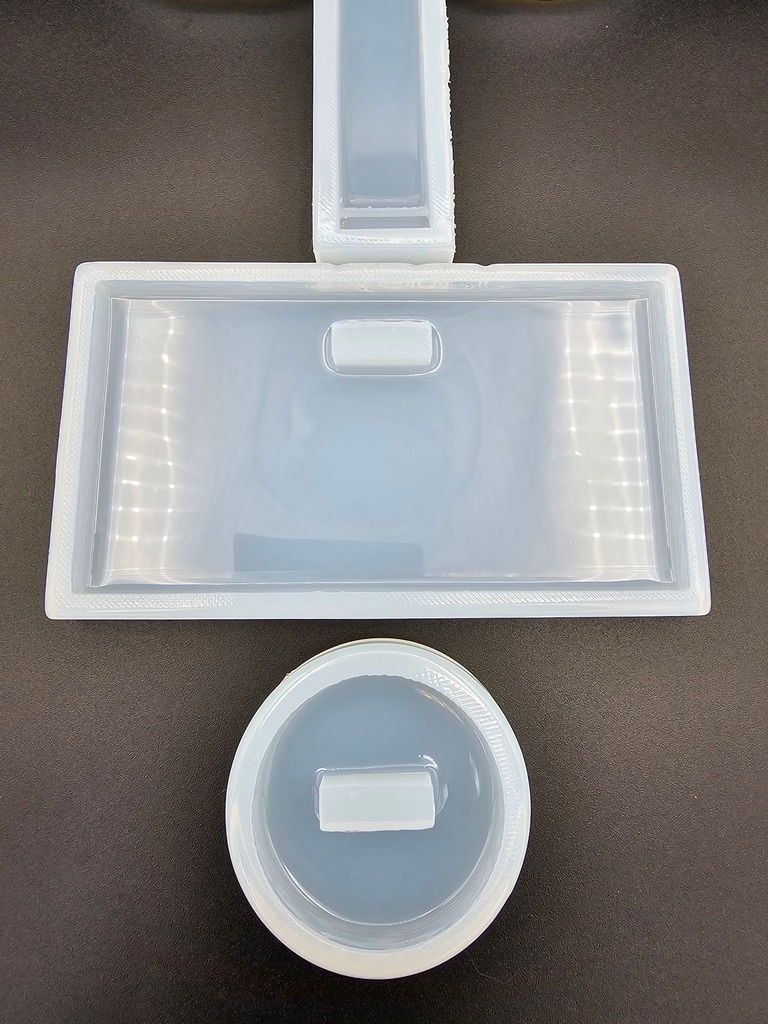 Miniatura: Druzy wings with a base mold