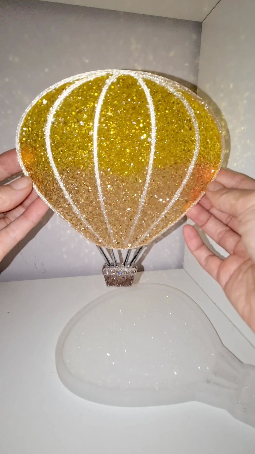 Miniature : Druzy airballoon mold