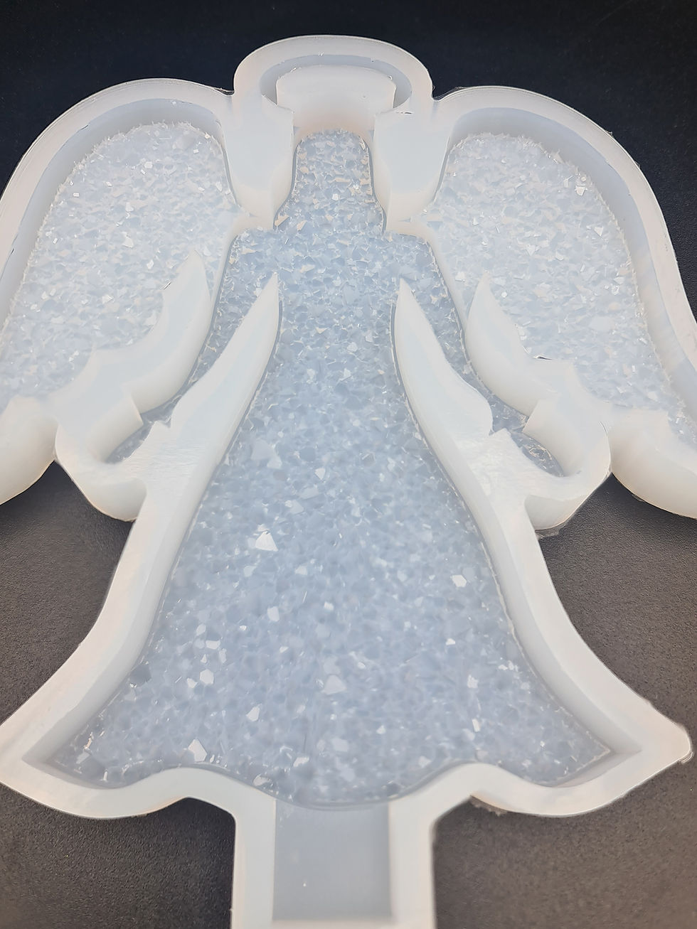 Miniature : Druzy Angel with base mold