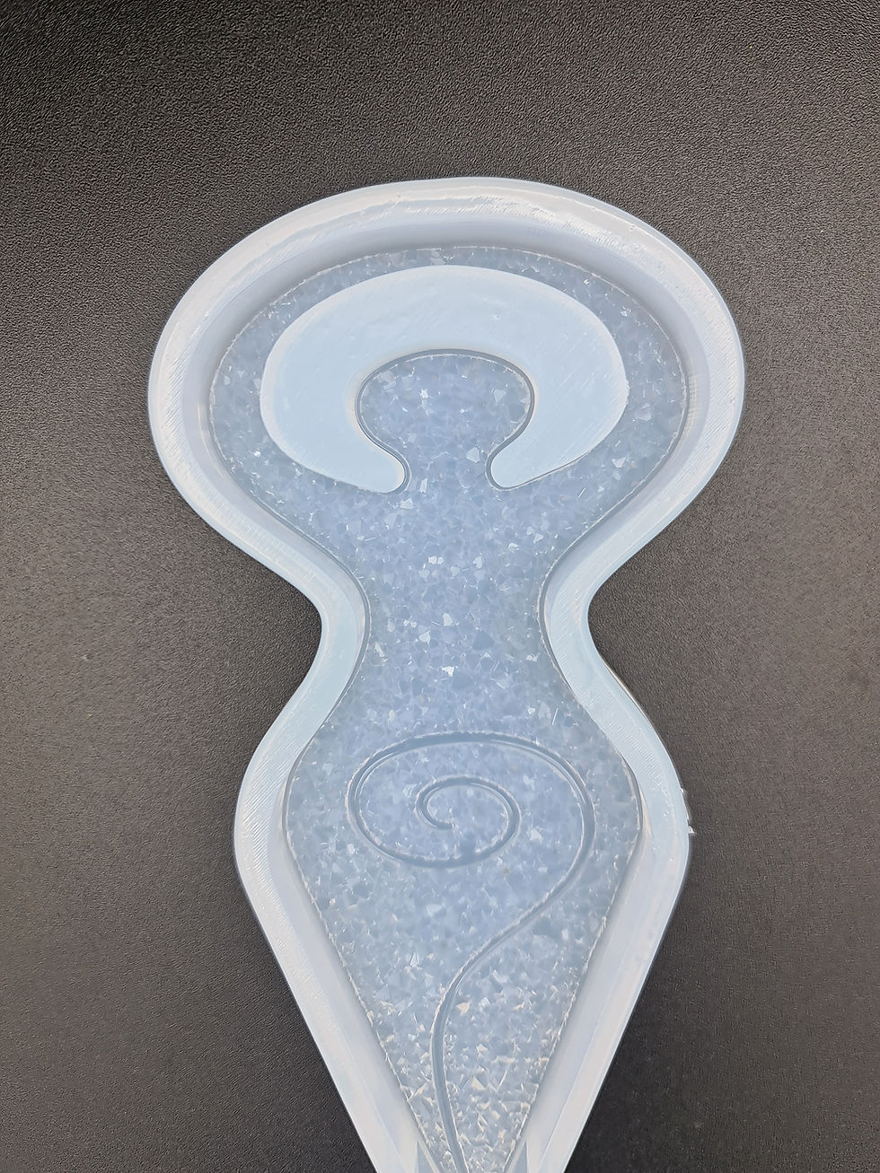 Miniaturbild: Druzy Goddess & stand mold