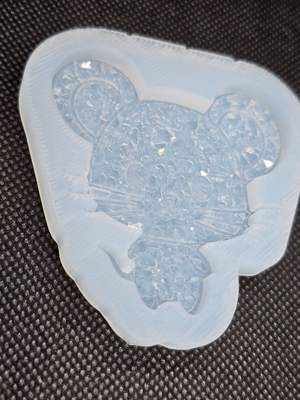 Thumbnail: Druzy small mouse  mold