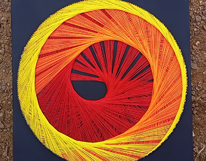 How to create/make string art wall hangings
