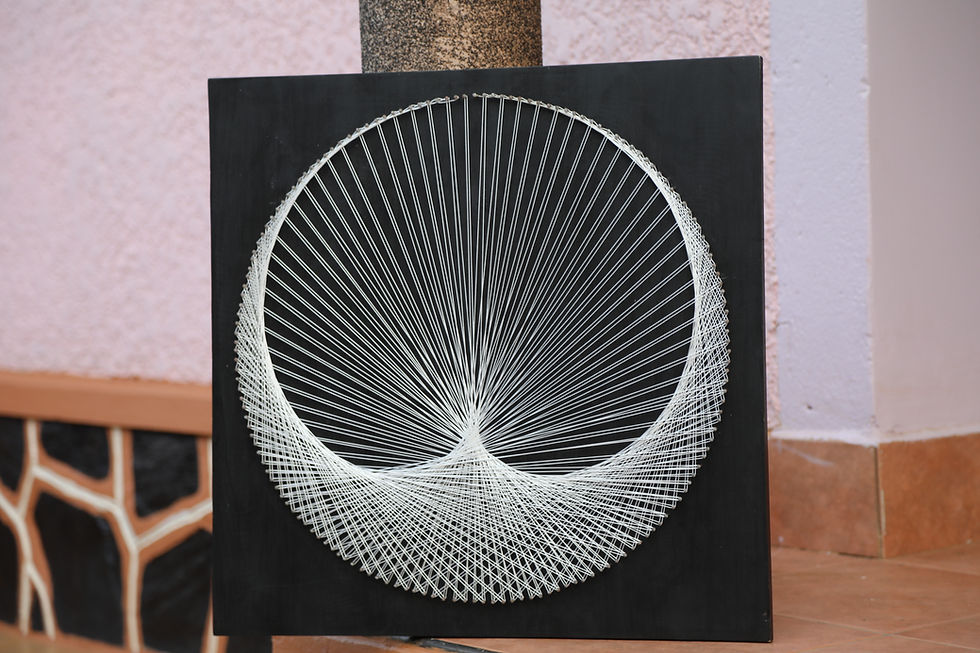 How to create/make string art wall hangings