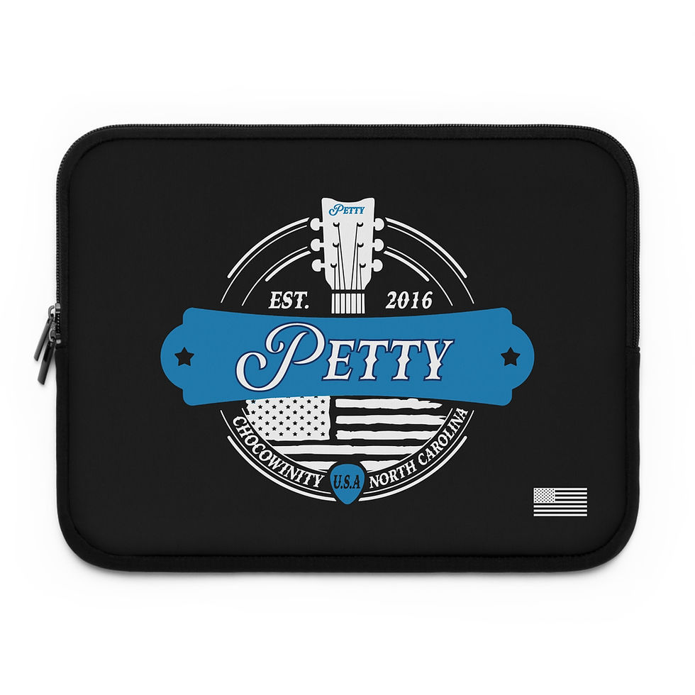 Petty Logo Laptop Sleeve