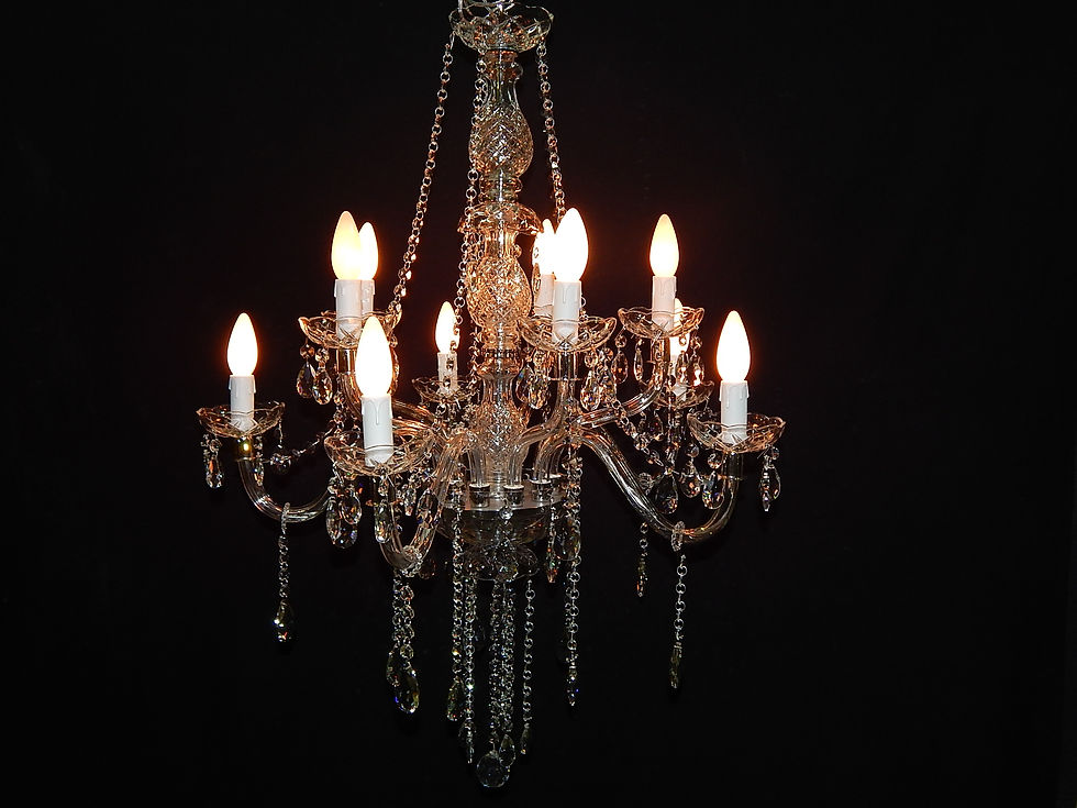 Lustre Maria Antonieta - 10 luzes