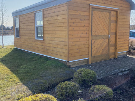 Revamping Sustainability: Collaborating with Award-Winning Local Packaging Company for a Bike Shed