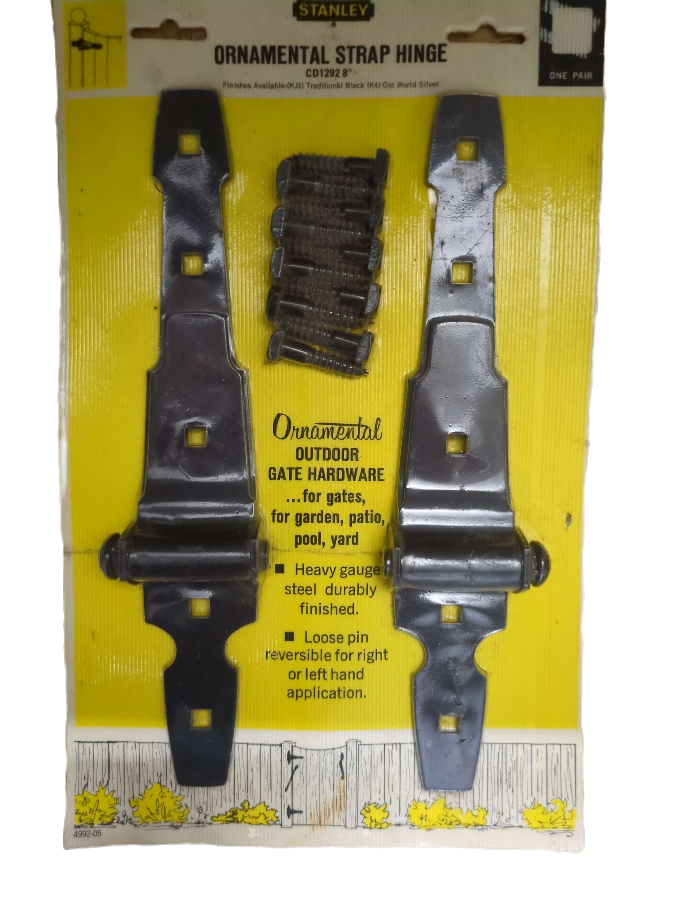 Stanley Ornamental Strap Gate Hinge 8"