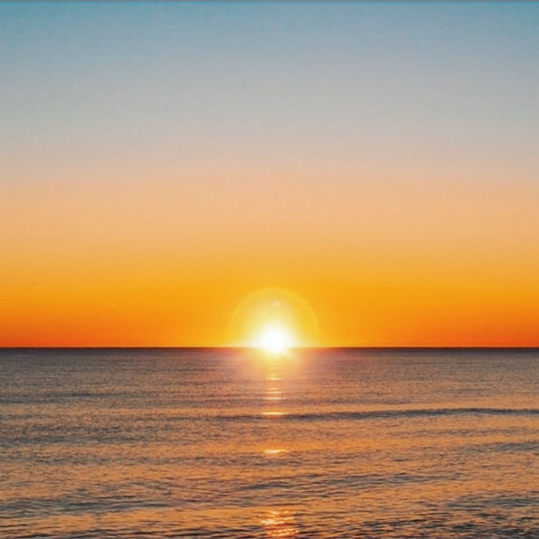 Amanecer desde el montañar