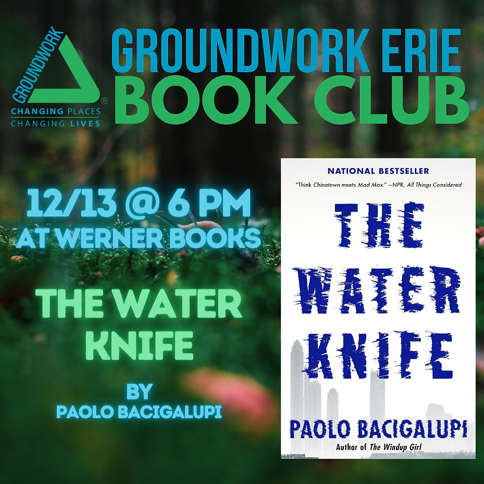 Groundwork Erie Book Club - December Meeting