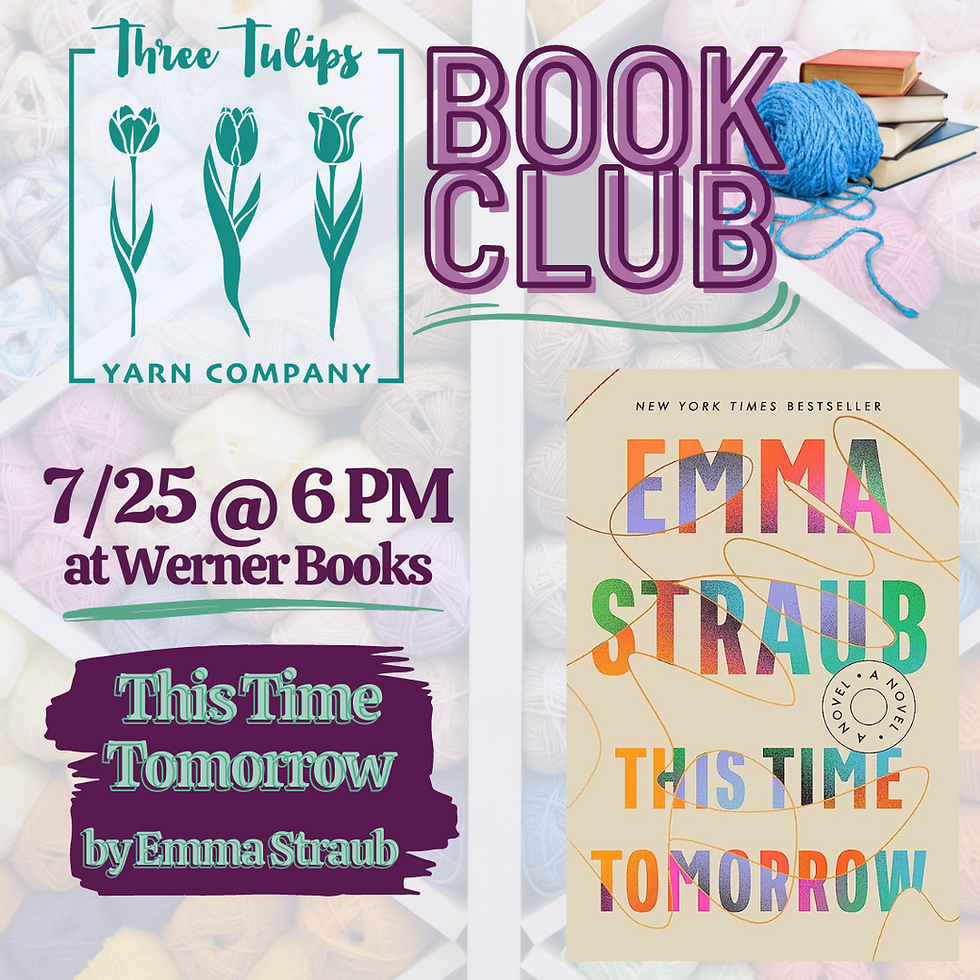 Three Tulips Yarn Company Book Club