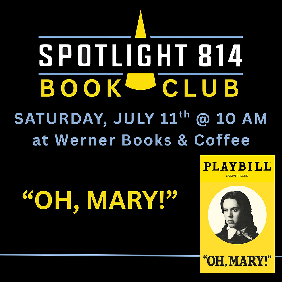 Spotlight 814 Book Club - FIRST MEETING!