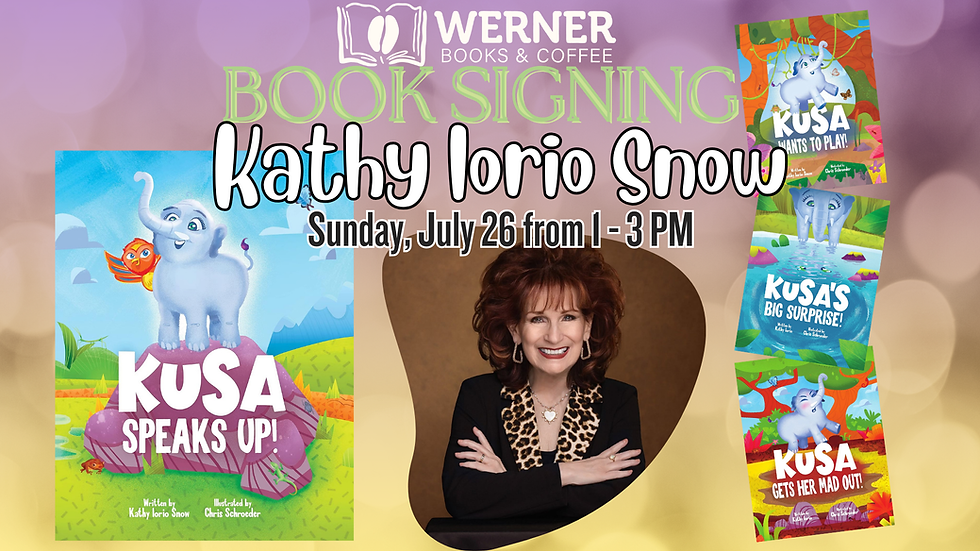 Book Signing - Kathy Iorio Snow - Kusa Speaks Up!
