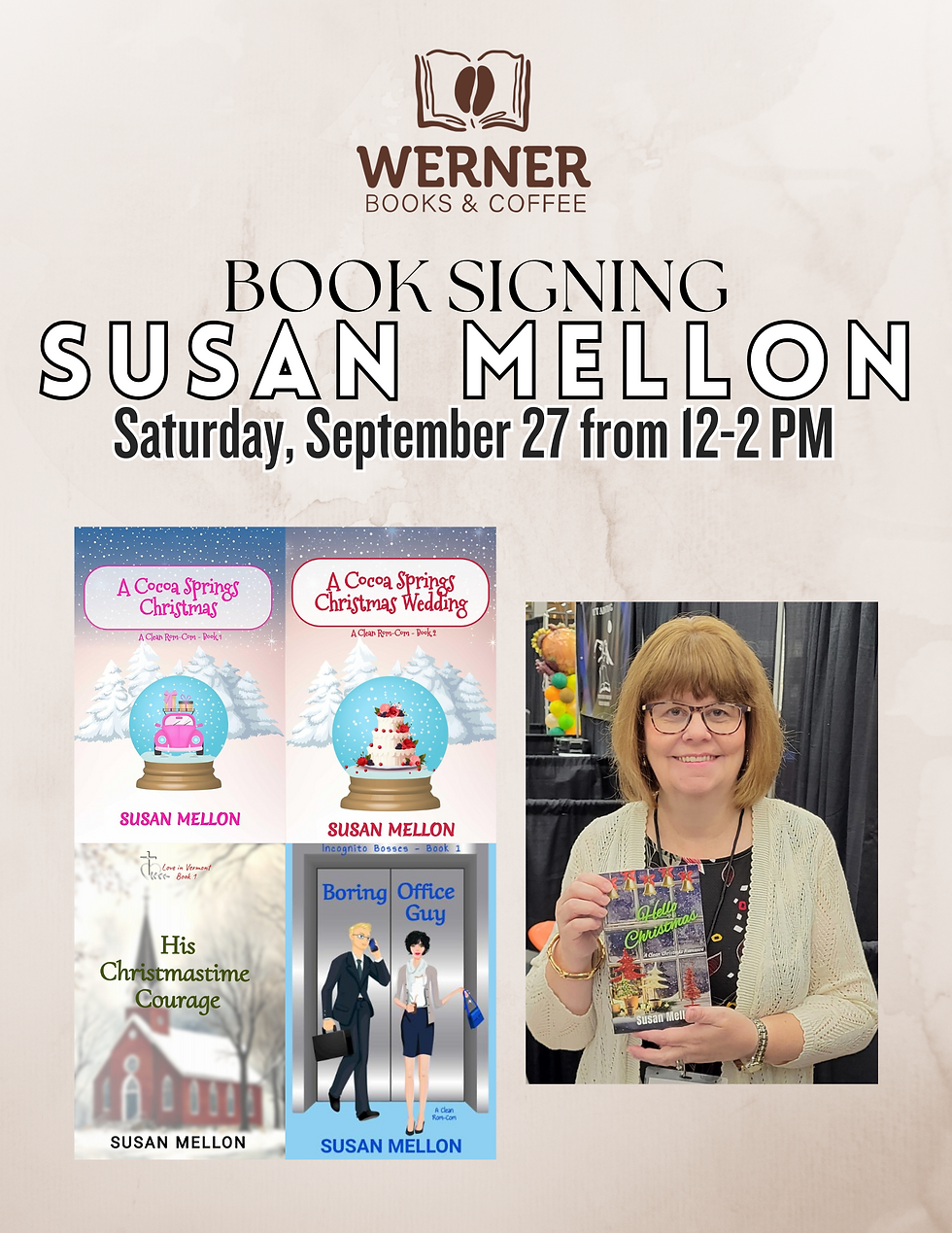 Book Signing - Susan Mellon - A Cocoa Springs Christmas... and more!