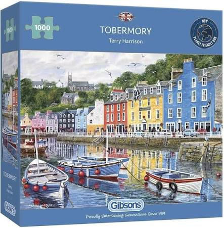 Gibson - Tobermory 1000 Piece Jigsaw Puzzle