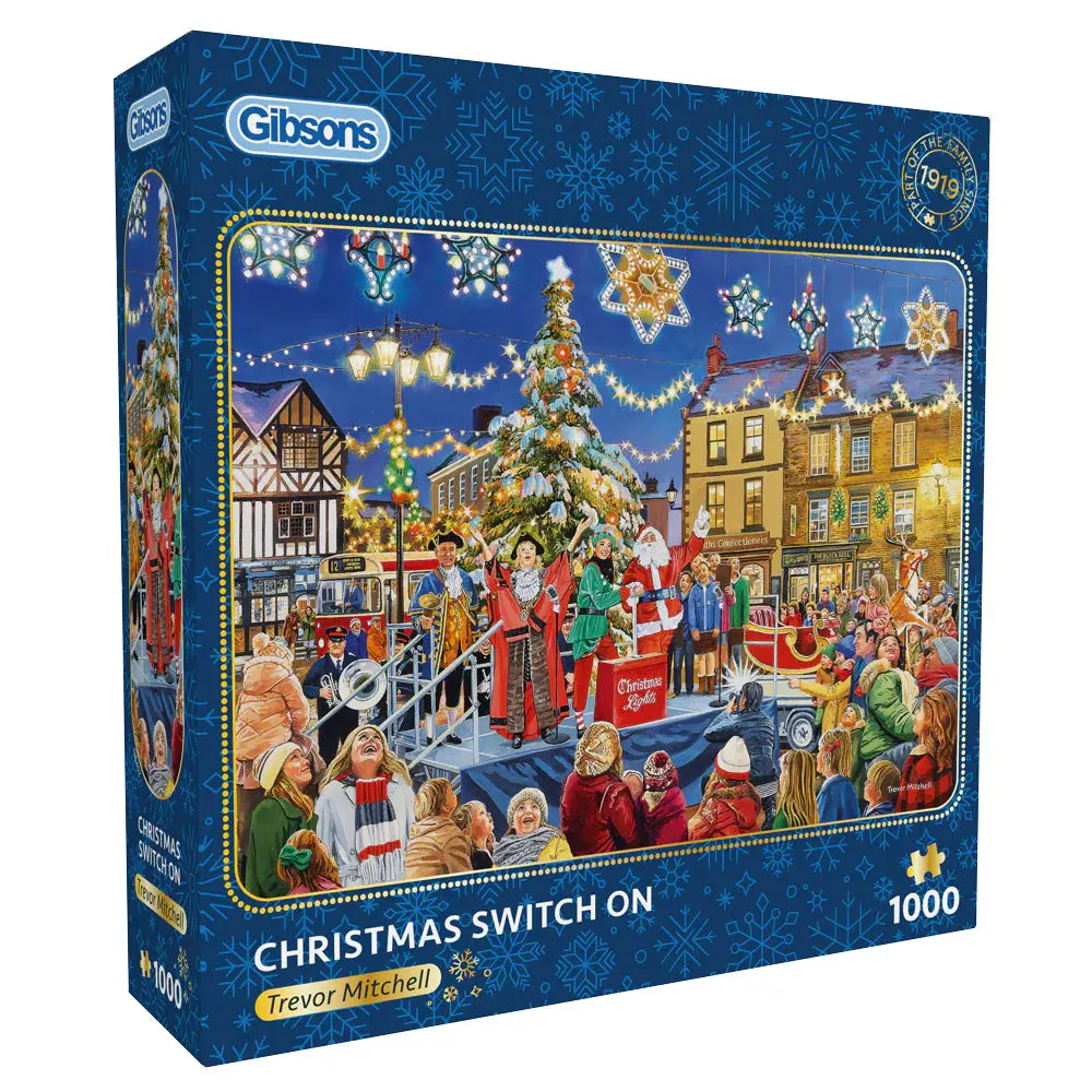 Gibson - Christmas Switch On 1000 Piece Jigsaw Puzzle