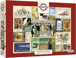 Gibson - Heritage Posters 1000 Piece Jigsaw Puzzle