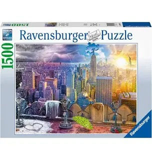Ravensburger - Seasons of New York 1500 Piece Jigsaw Puzzle