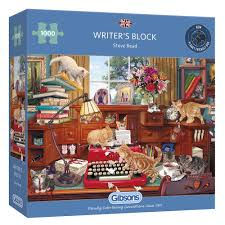 Gibson - Writers Block 1000 Piece Jigsaw Puzzle