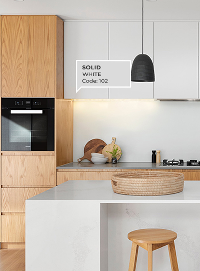 Melamine faced mdf solid