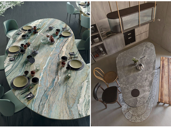 Batu Marmer dalam Kemewahan yang Fungsional: Kelebihan dan Inspirasi Penggunaannya untuk Meja Makan