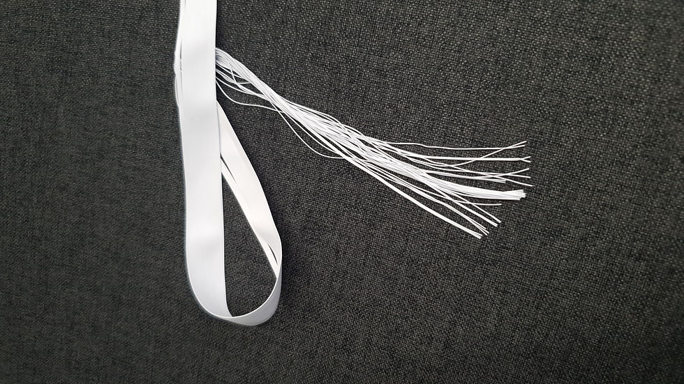 Rubber thread with fine thread count by Omnimax